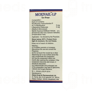 Moxivail Lp Eye Drops 5ml