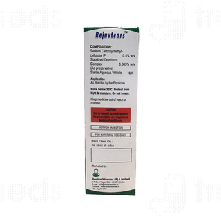 Rejuvtears 0.5 % Eye Drop 10 ML