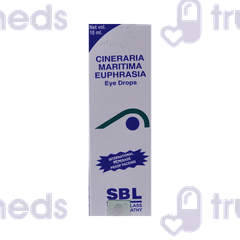 Sbl Cineraria Maritima Euphrasia Eye Drops 10ml Sbl Cineraria Maritima Euphrasia Eye Drops 10ml