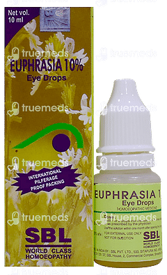Sbl Euphrasia 10% Eye Drops 10ml Sbl Euphrasia 10% Eye Drops 10ml