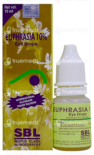 Sbl Euphrasia 10 % Eye Drop 10 ML