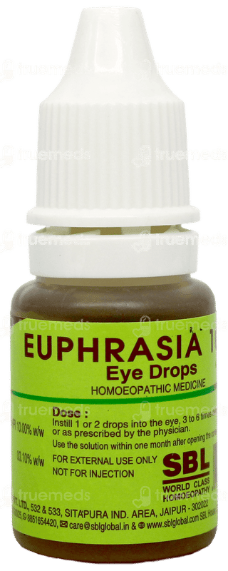 Sbl Euphrasia 10% Eye Drops 10Ml