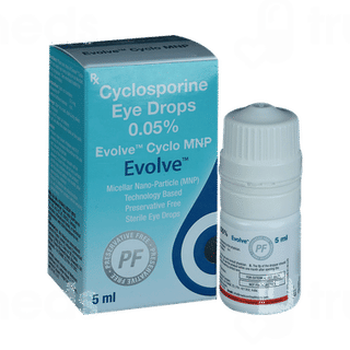 Evolve Cyclo Mnp 0.05 % Eye Drop 5 ML