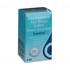 Evolve Cyclo Mnp 0.05 % Eye Drop 5 ML