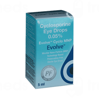 Evolve Cyclo Mnp 0.05 % Eye Drop 5 ML
