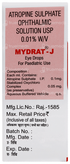 Mydrat J Eye Drops 5ml