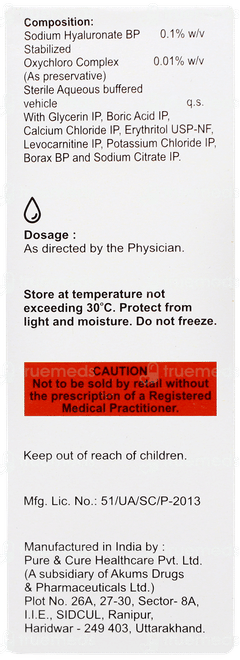 Vista Ha Eye Drops 10ml