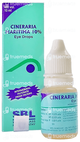 Sbl Cineraria Maritima 10 % Eye Drop 10 ML