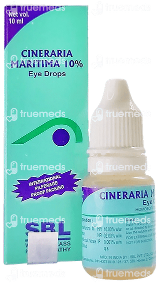 Sbl Cineraria Maritima 10 % Eye Drop 10 ML