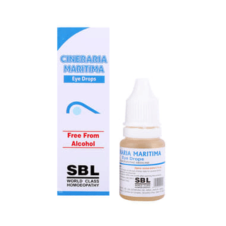 Sbl Cineraria Maritima Free From Alcohol Eye Drops 5 ML