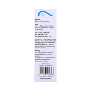 Sbl Cineraria Maritima Free From Alcohol Eye Drops 5 ML