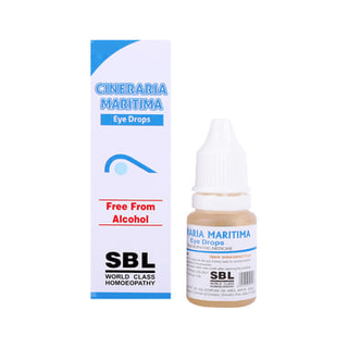 Sbl Cineraria Maritima Free From Alcohol Eye Drop 10 ML