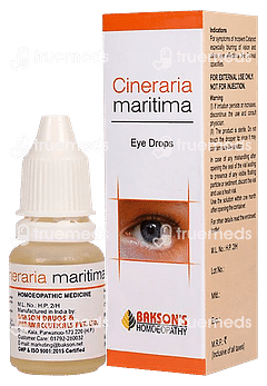 Baksons Cineraria Maritima Eye Drop 10 ML