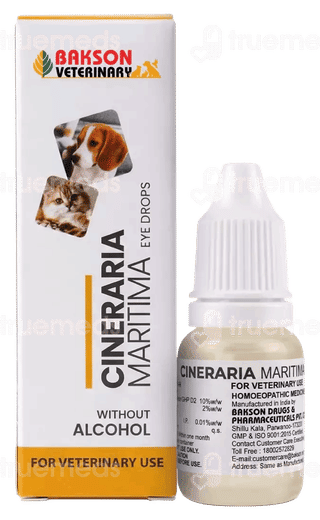 Baksons Cineraria Maritima Eye Drops 10Ml