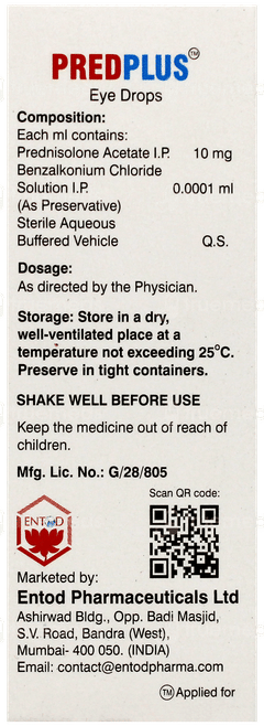 Predplus Eye Drops 10Ml