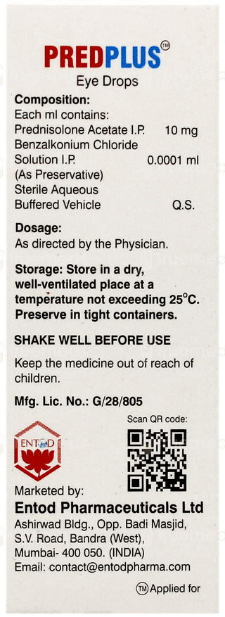 Predplus Eye Drops 10Ml