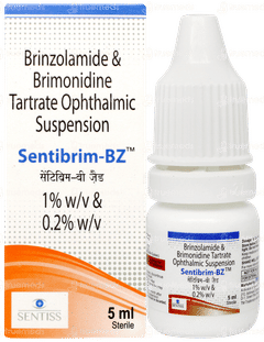Sentibrim Bz Ophthalmic Suspension 5ml