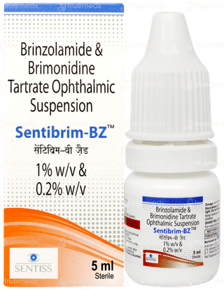 Sentibrim Bz Ophthalmic Suspension 5ml