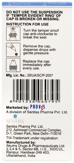 Sentibrim Bz Ophthalmic Suspension 5ml