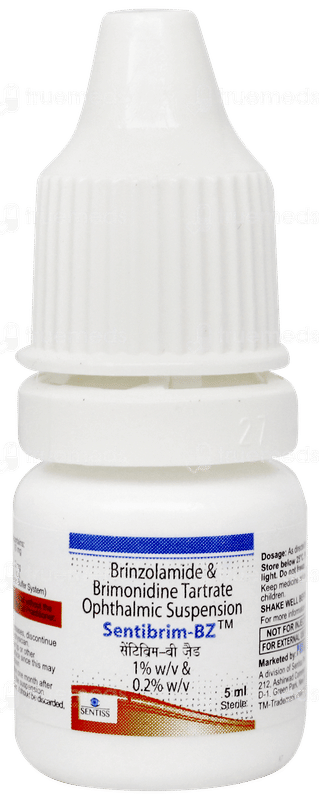 Sentibrim Bz Ophthalmic Suspension 5ml