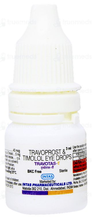 Travotas T Eye Drops 3ml