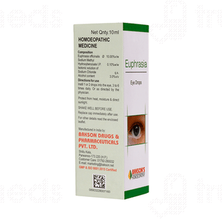 Baksons Euphrasia Eye Drops 10ml
