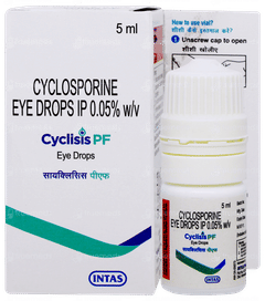 Cyclisis Pf Eye Drops 5ml