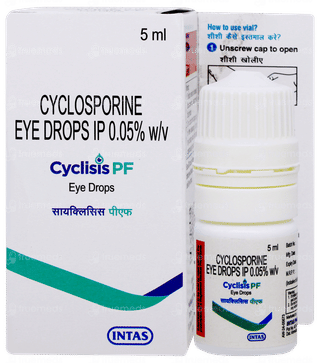 Cyclisis Pf Eye Drops 5ml
