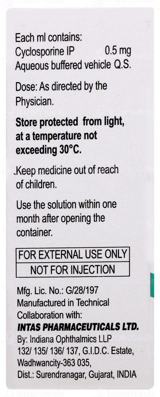 Cyclisis Pf Eye Drops 5ml