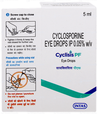 Cyclisis Pf Eye Drops 5ml