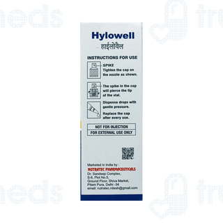 Hylowell Eye Drops 10ml