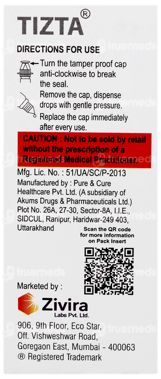 Tizta Eye Drops 5ml