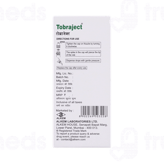 Tobraject 0.3 % Eye Drop 10 ML