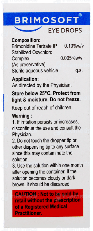 Brimosoft Eye Drops 5ml