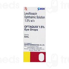 Oftaquix 1.5 % Eye Drop 5 ML