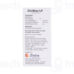 Zivimox Lp Eye Drops 5ml