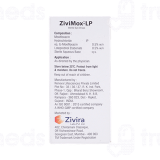 Zivimox Lp Eye Drops 5ml