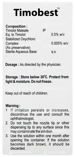 Timobest Eye Drops 5ml