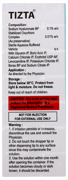 Tizta Eye Drops 10ml Tizta Eye Drops 10ml