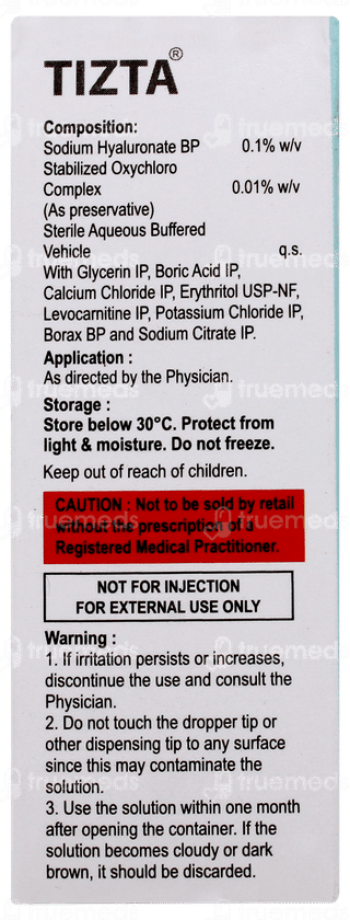 Tizta Eye Drops 10ml
