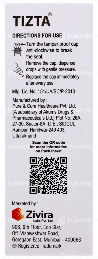 Tizta Eye Drops 10ml
