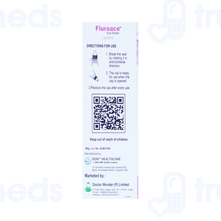 Fluroace 0.1 % Eye Drop 5 ML