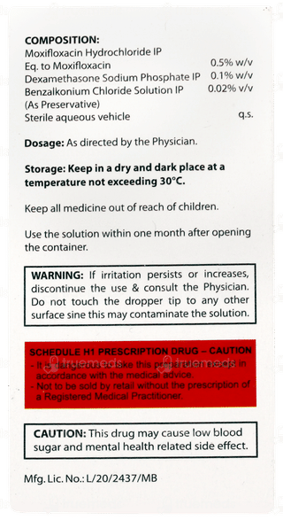 Floximox D Eye Drops 5ml