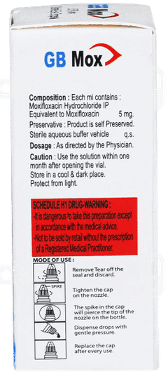 Gb Mox 0.5 % Eye Drop 5 Ml