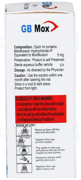 Gb Mox 0.5 % Eye Drop 5 Ml
