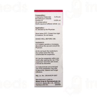 Lotesol 2 Eye Drops 5ml
