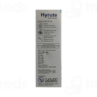 Hyrute 0.1 % Eye Drops 10 ML