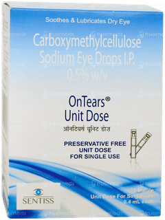 Ontears Unit Dose 0.4ml Pack Of 15 Eye Drops
