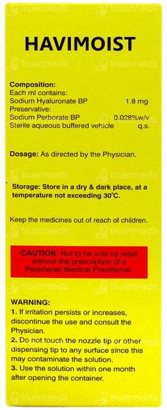 Havimoist Eye Drops 10ml
