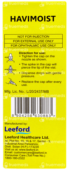 Havimoist Eye Drops 10ml